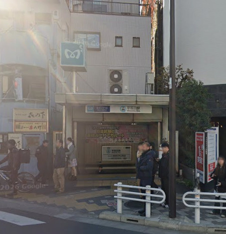 新宿区馬場下町の店舗事務所の周辺