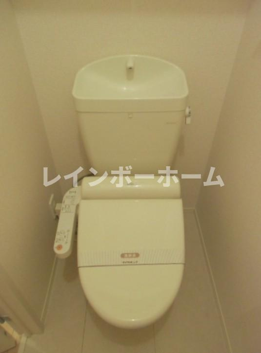 メルベーユおおたかの森1号棟仲介手数料（賃料の1.10ヵ月）の50％OFF対象物件！のトイレ