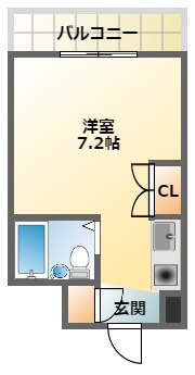 ラファエラ鳴尾Ⅱの間取り