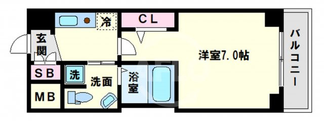 ラシーヌ天王寺町南の間取り|ラシーヌ天王寺町南　間取り