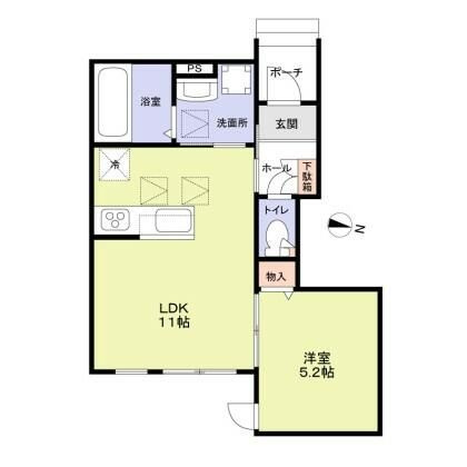Ｃａｓａ Ｇｒｉｇｉａの間取り