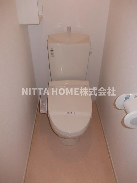 ガレントのトイレ|トイレには快適な温水洗浄便座付です◆
