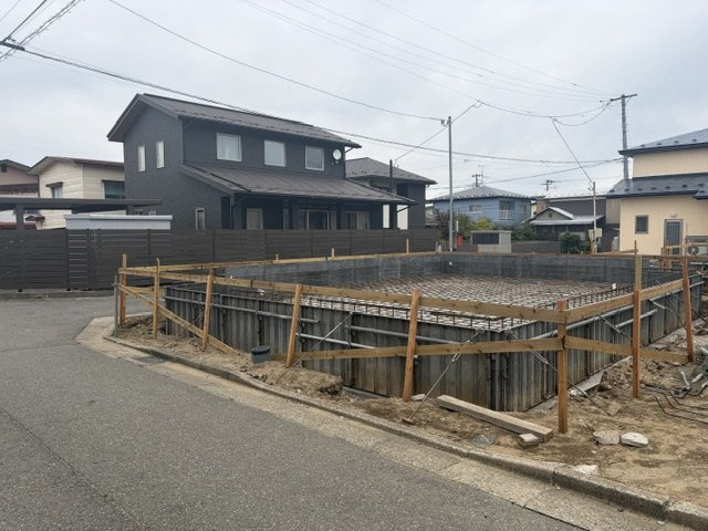 【新築戸建て】秋田市将軍野南　第5の前面道路含む現地写真|2026年10月24日撮影