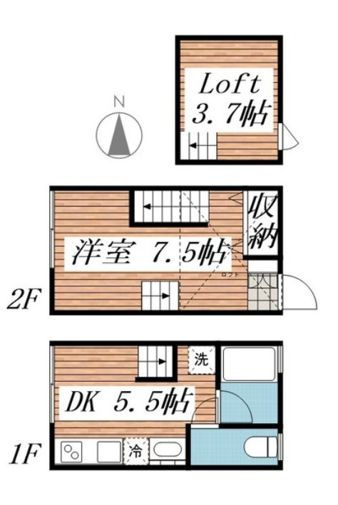ティロ・フィナーレ松戸A棟【仲介手数料：50％OFF】対象物件！の間取り