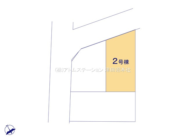【区画図】 | アトムセレクト船橋市前原東２丁目２号棟
