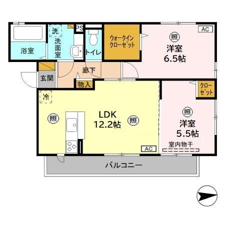 グランデの間取り