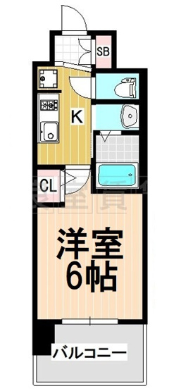 【間取り】 | エステムコート名古屋金山ミッドクロス