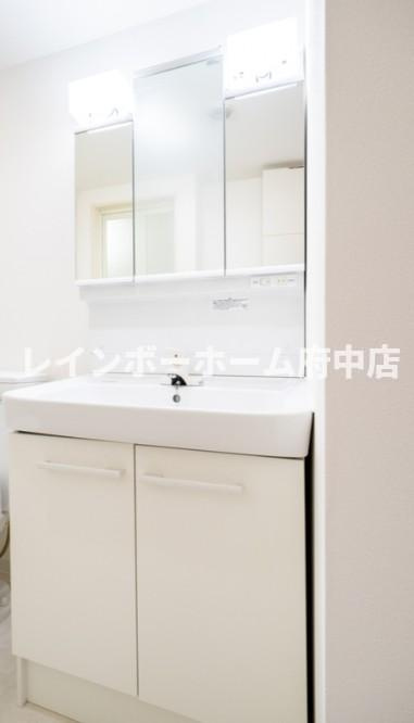 ドルチェ東京府中・弐番館の独立洗面台|※別号室参考写真