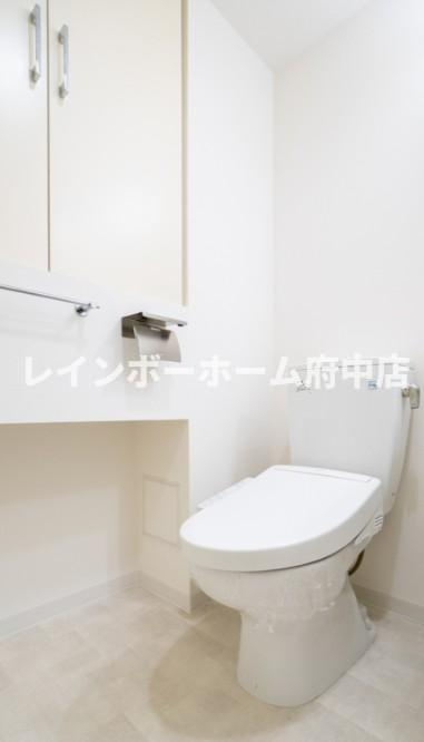 ドルチェ東京府中・弐番館のトイレ|※別号室参考写真