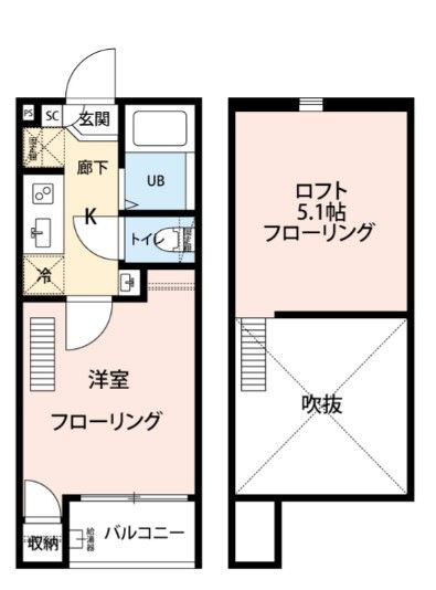 グランクオール潮見の間取り|間取りです。