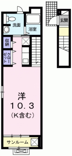 グラティチュードHの間取り