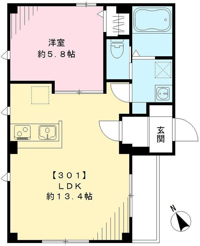 ラシーネの間取り