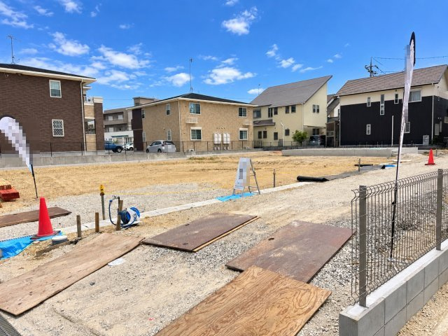 明石市大久保町江井島新築戸建の前面道路含む現地写真