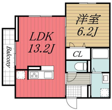 【間取り】 | D-room弁天3丁目　A