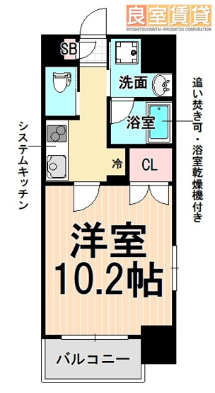 【間取り】 | プランベイム大須駅前
