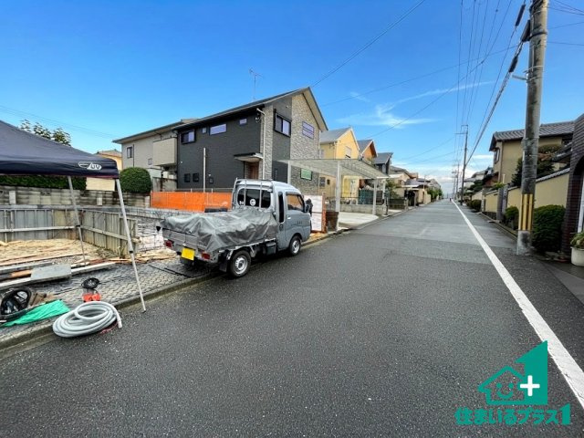 ■枚方市長尾台　第2期　新築一戸建ての前面道路含む現地写真|駅やスーパー、小学校・中学校等日常生活に欠かせない情報や道のりもご紹介いたしますのでお気軽にご相談ください。