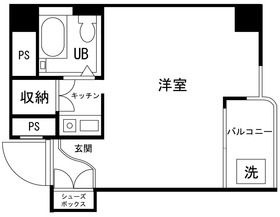 プラティーク新宿曙橋の間取り