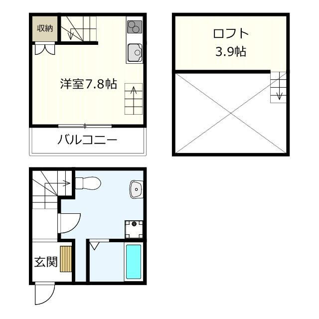 ＰｏｒｔＭａｉｓｏｎの間取り