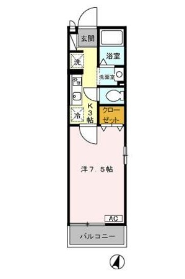 プレシアンスの間取り
