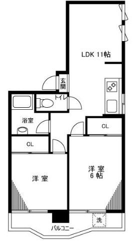浅草橋ハビテーションビルの間取り|間取りです。