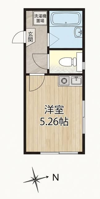 リッシェル青砥の間取り
