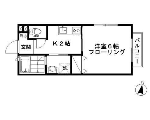サウスコンフォートの間取り