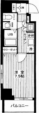 【間取り】 | ヴェルト川崎イースト