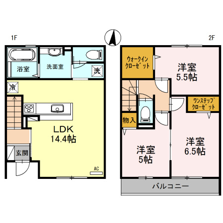 【間取り】 | オースター　トレニア