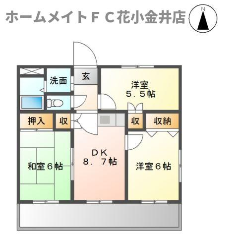 【間取り】 | クレストールハイツ