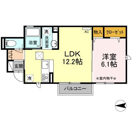 Canalon（カナロン）１の間取り