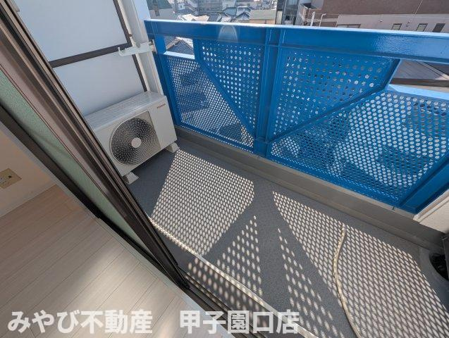 ハイツシャロームのバルコニー