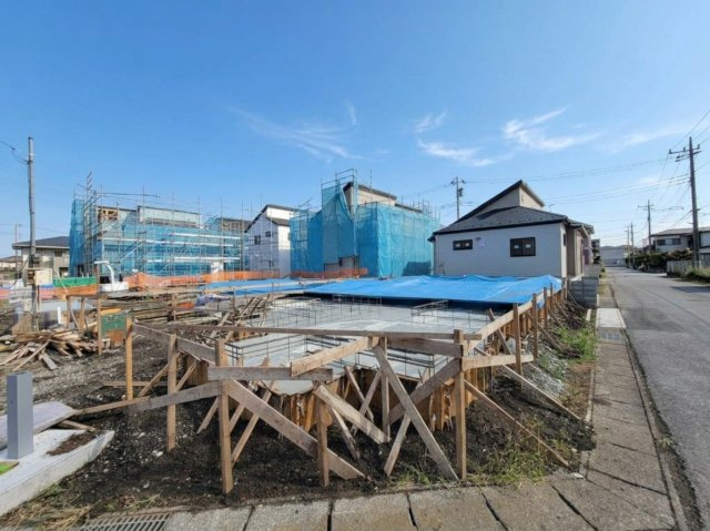 【ブルーミングガーデン】宇都宮市下岡本町の前面道路含む現地写真|〇6号棟・平屋タイプ〇

※2026年10月撮影