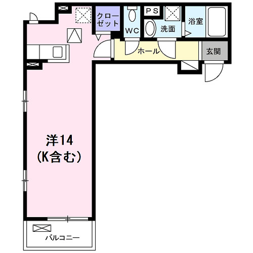 アロッジオ長岡京の間取り