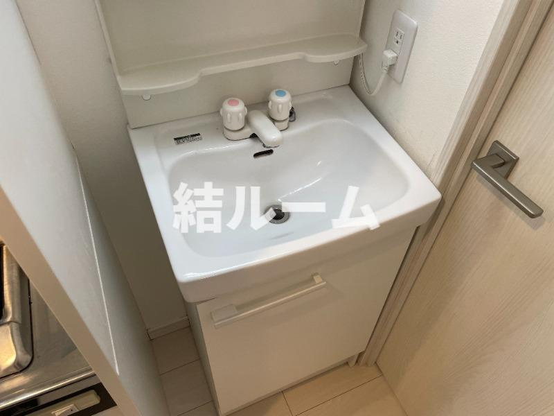 北区王子１丁目の賃貸マンションの洗面所