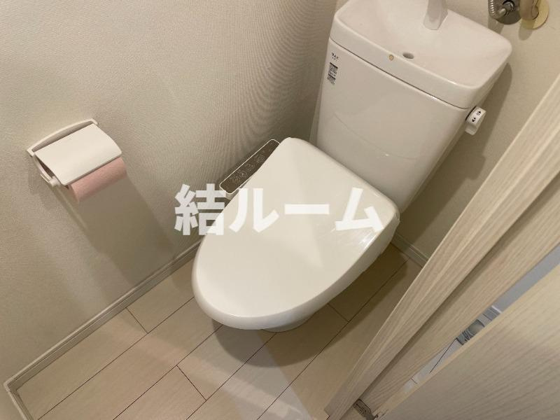 北区王子１丁目の賃貸マンションのトイレ