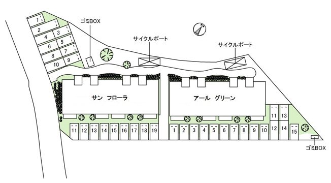 【区画図】 | サンフローラ