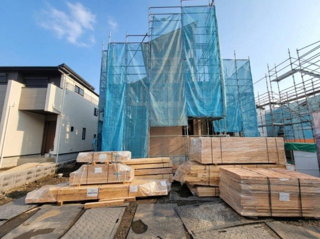 【ブルーミングガーデン】宇都宮市下岡本町の外観|〇9号棟〇
4（5）LDK+カースペース3台
※2026年10月撮影