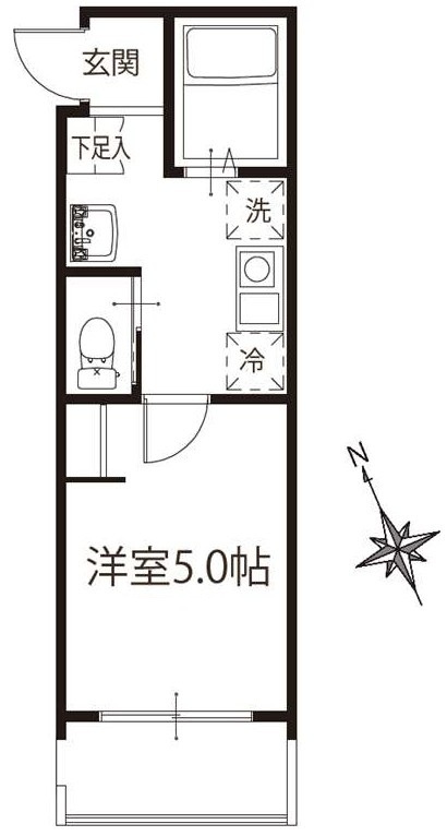 メルディア入間市の間取り