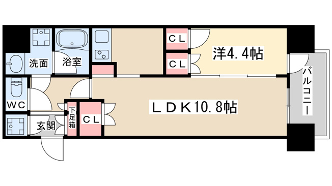 【間取り】 | 天満橋ケルスコート