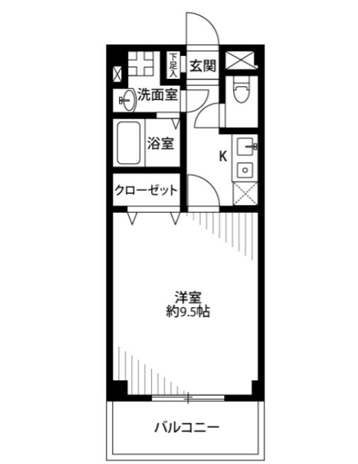 アンプルール　フェール　ＣＯＣＯ　【仲介手数料：50％OFF】対象物件！の間取り