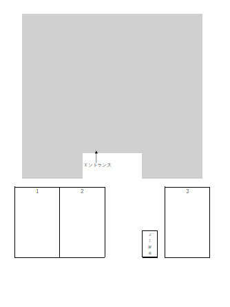 セントロ博多南駅前の区画図