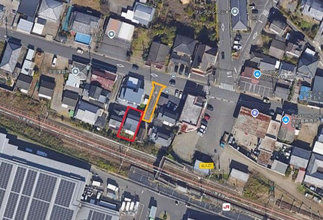 都城市久保原町の売地の外観