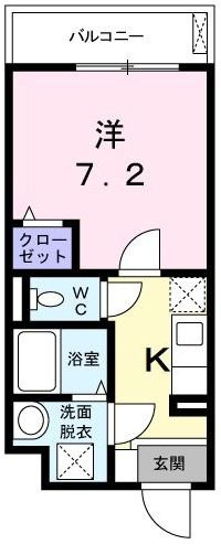 セレッソ　和　Ⅴの間取り|間取りです。