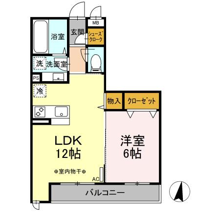 グランメールの間取り