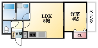 【間取り】 | La-Crea豊中本町エアリー