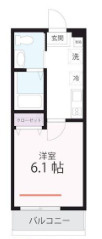 【間取り】 | ハーミットクラブハウス神奈川新町