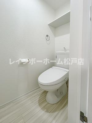 クロレ南流山Ⅲのトイレ|コンパクトで使いやすいトイレです
