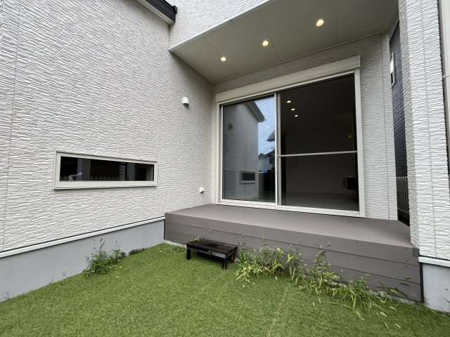 泉南市岡田5丁目　中古戸建の庭