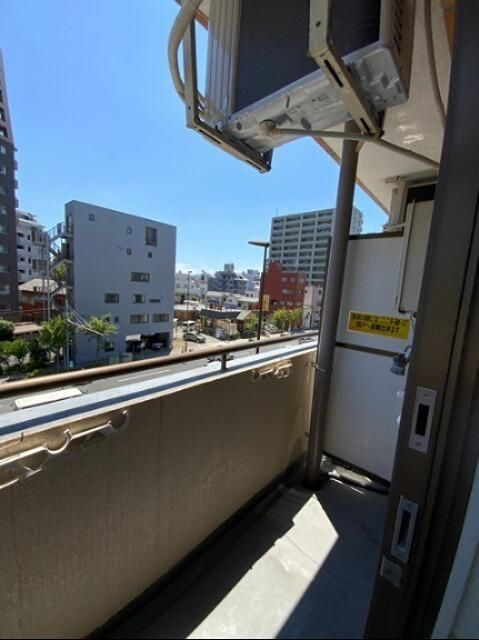 ダイアパレス亀戸のバルコニー