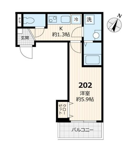 Ｌａ Ｚａｇａｌｌａの間取り